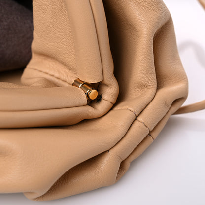 Bottega Veneta Butter Calfskin The Mini Pouch Almond 9 of 9