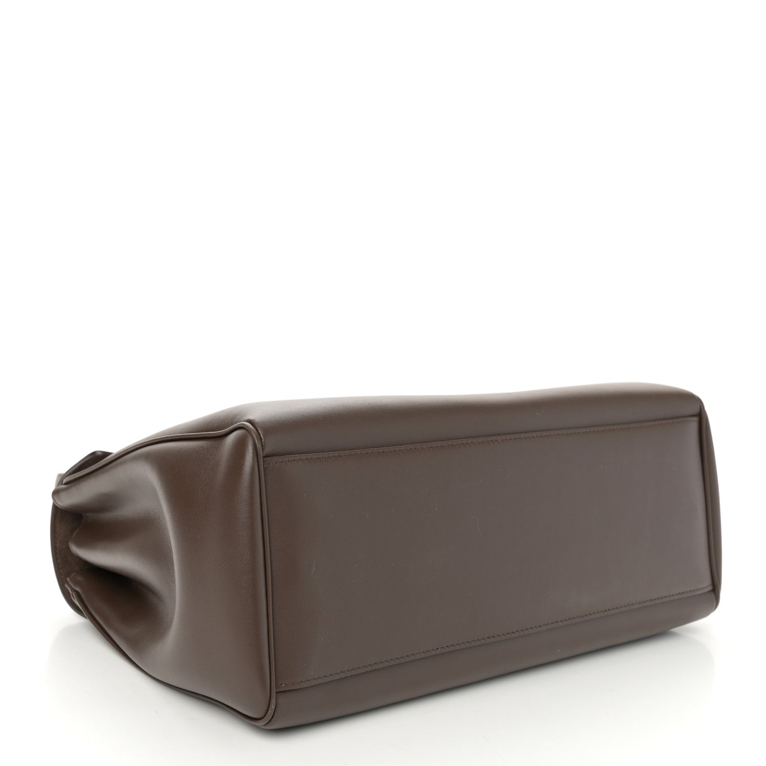 Celine Supple Grained Calfskin Medium Soft 16 Bag Dark Brown 4 of 10
