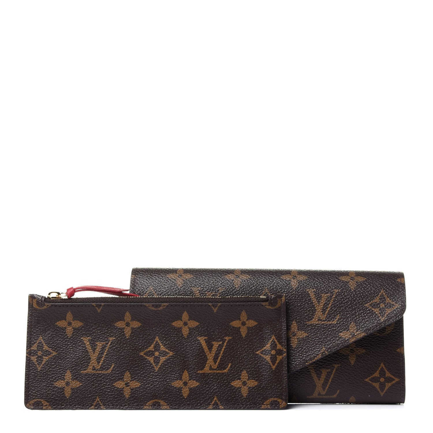 Louis Vuitton Monogram Josephine Wallet Red 11 of 15