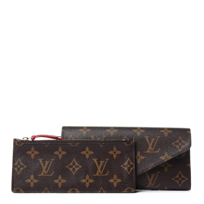Louis Vuitton Monogram Josephine Wallet Red 11 of 15