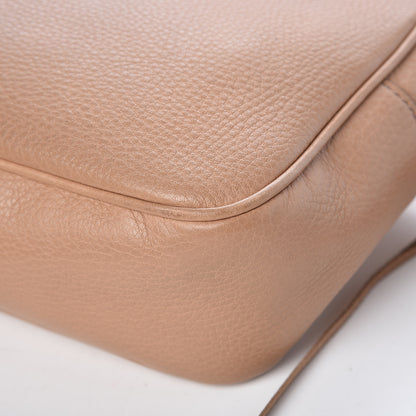 Gucci Pebbled Calfskin Small Soho Disco Bag Camelia 10 of 18