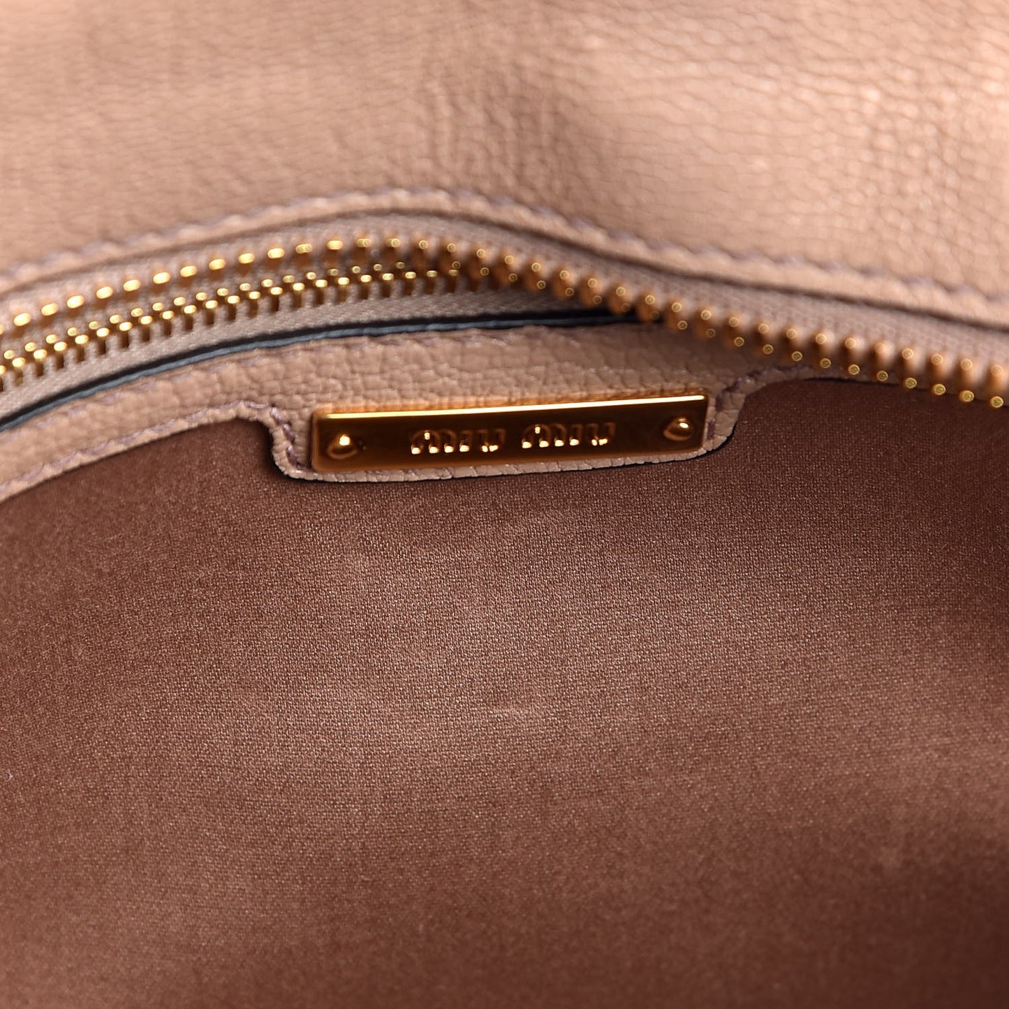 Goatskin Madras Fiocco Bow Top Handle Tote Cammeo