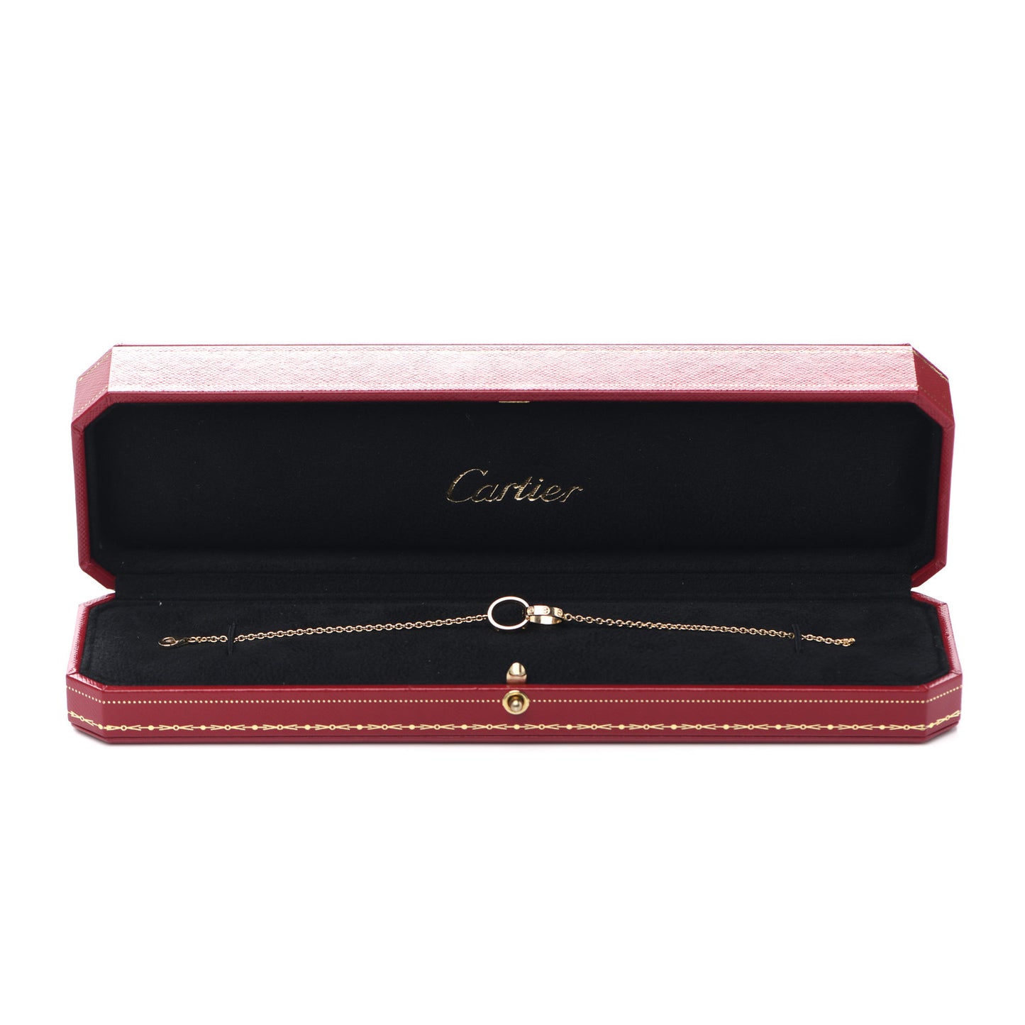 18K Yellow Gold Interlocking LOVE Bracelet