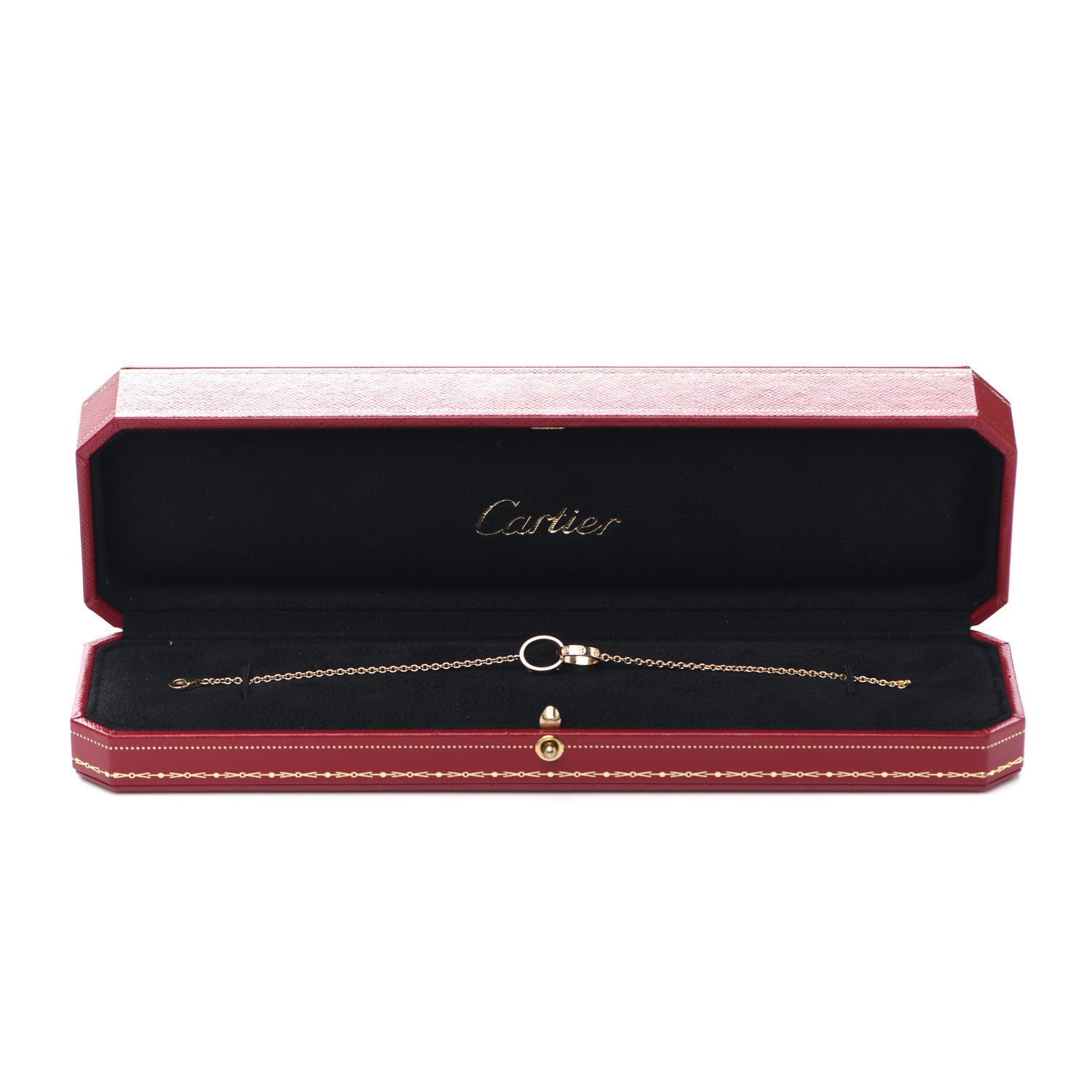 Cartier 18K Yellow Gold Interlocking LOVE Bracelet 6 of 6