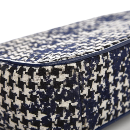 Christian Dior Tweed Medium Miss Dior Flap Black Blue 13 of 14