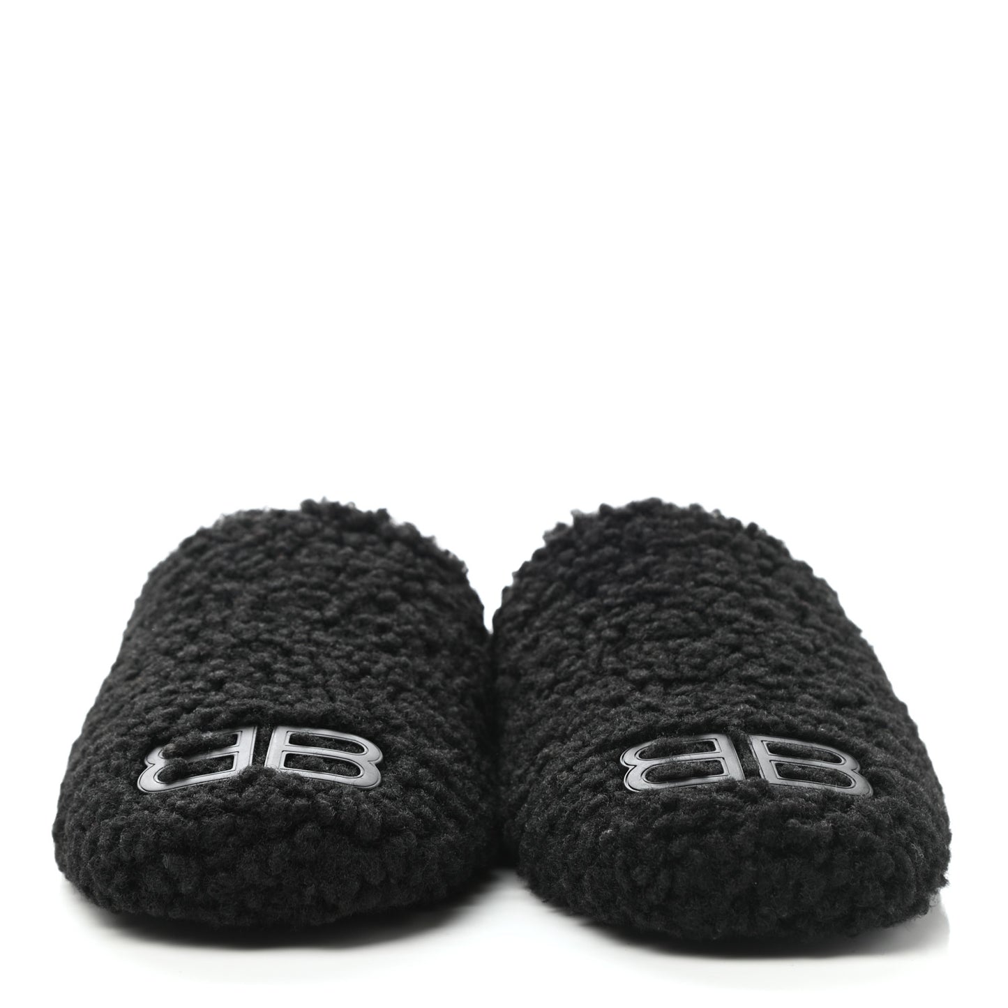 Faux Shearling Cosy BB Mules 37.5 Black