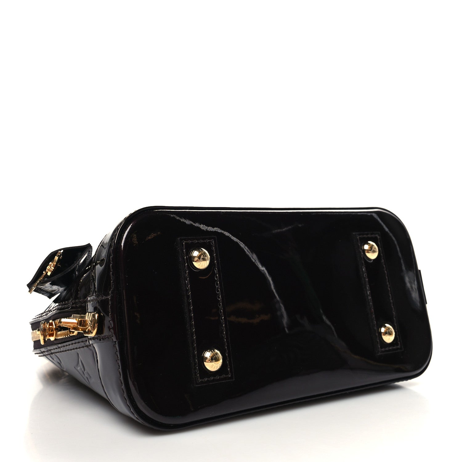 Louis Vuitton Vernis Alma BB Amarante 4 of 9