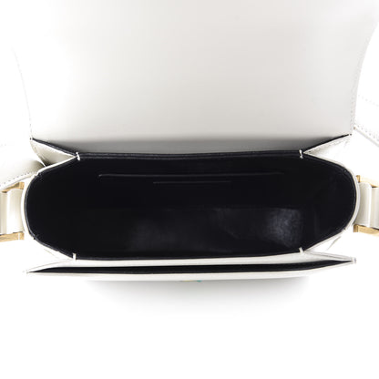 Saint Laurent Calfskin Le 61 Shoulder Bag White 5 of 10