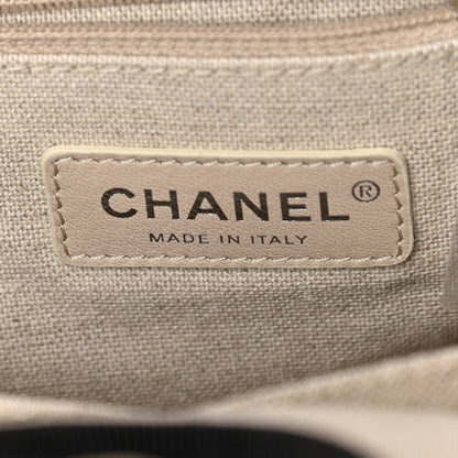 Chanel Mixed Fibers Medium Deauville Tote Black 7 of 13