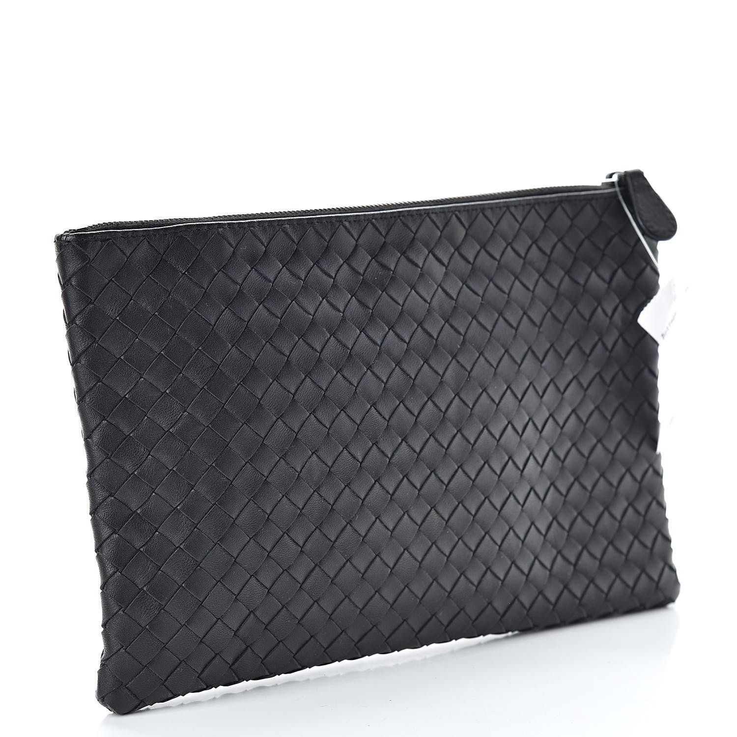 Bottega Veneta Nappa Intrecciato Medium Zip Pouch Black 3 of 7