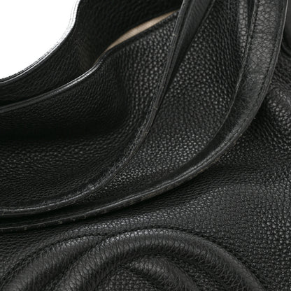 Gucci Pebbled Calfskin Large Soho Shoulder Bag Black 15 of 15