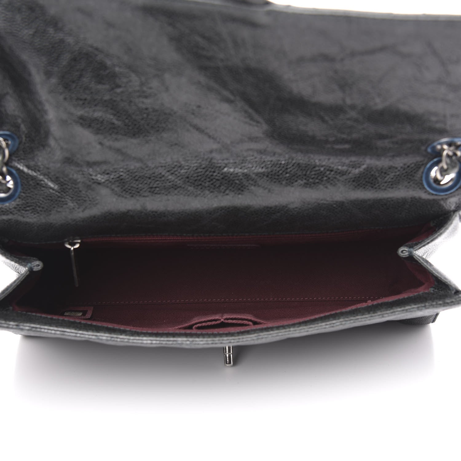 Chanel Crumpled Grained Calfskin Jumbo CC Crave Flap 5 of 12