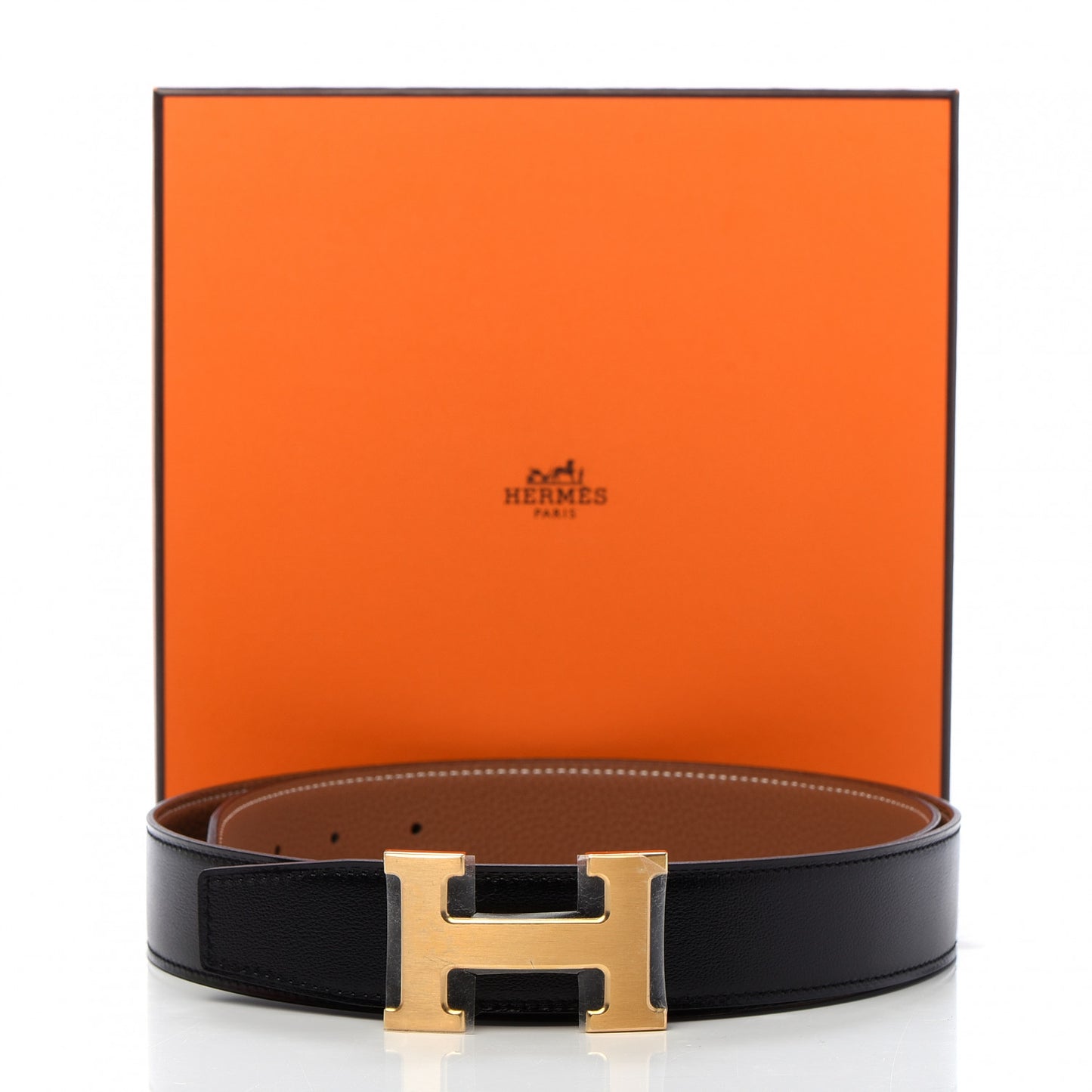 Box Togo 32mm H Belt 95 Black Gold