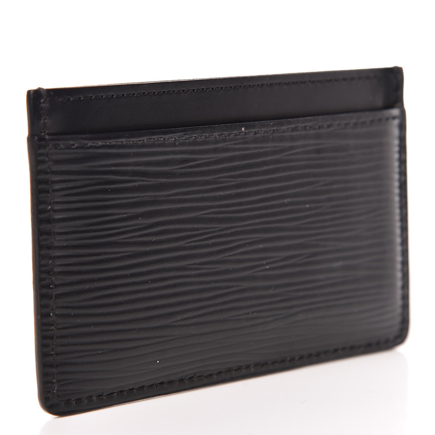 Louis Vuitton Epi Card Holder Black 3 of 6