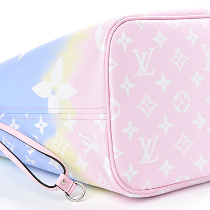 Louis Vuitton Monogram Escale Neverfull MM Pastel 10 of 12