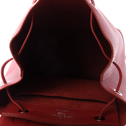 Louis Vuitton Soft Calfskin Lockme Backpack Rubis 4 of 8