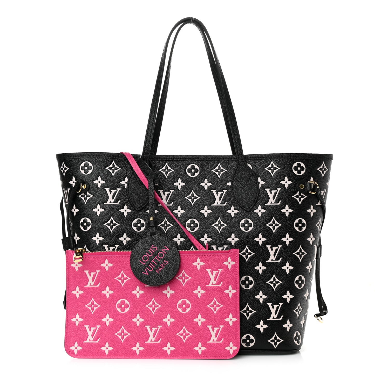Empreinte Spring In The City Neverfull MM Black White Pink