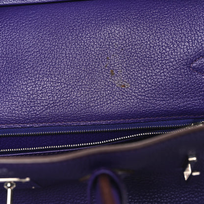 Hermes Togo Birkin 35 Iris 12 of 12