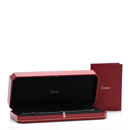 Cartier 18K White Gold Diamond LM D'Amour Bracelet 4 of 4