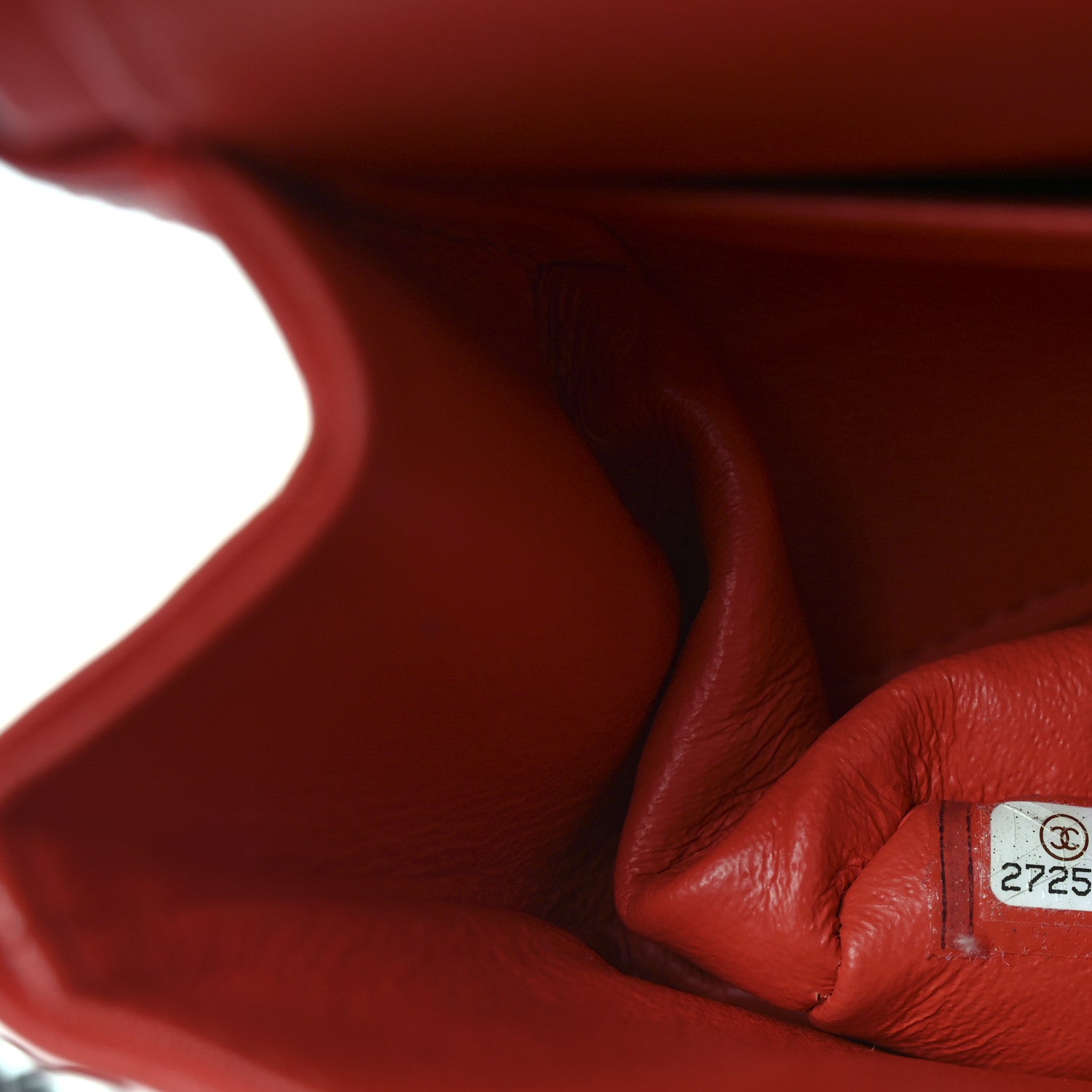 Chanel Lambskin Quilted Medium Double Flap Red 6 of 10