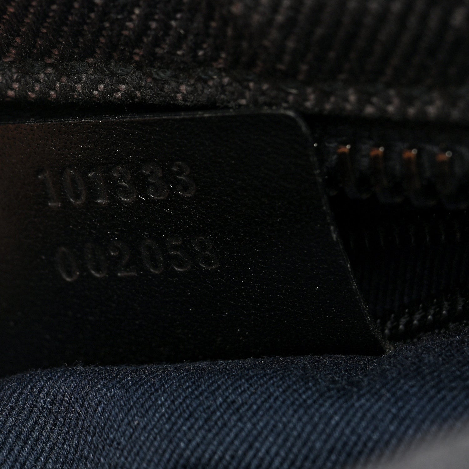 Gucci Denim Monogram Hobo Black 7 of 10