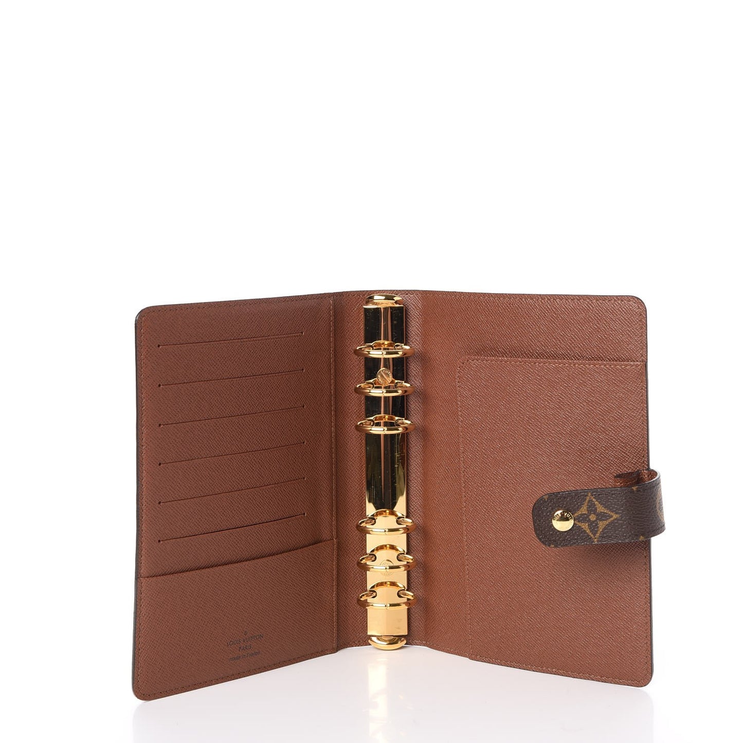 Monogram Medium Ring Agenda Cover