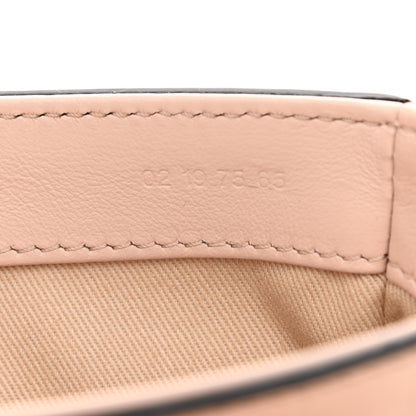 Chloe Calfskin Crocodile Embossed Mini C Double Carry Cement Pink 7 of 10