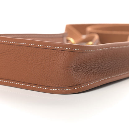 Hermes Taurillon Clemence Evelyne TPM Gold 10 of 11