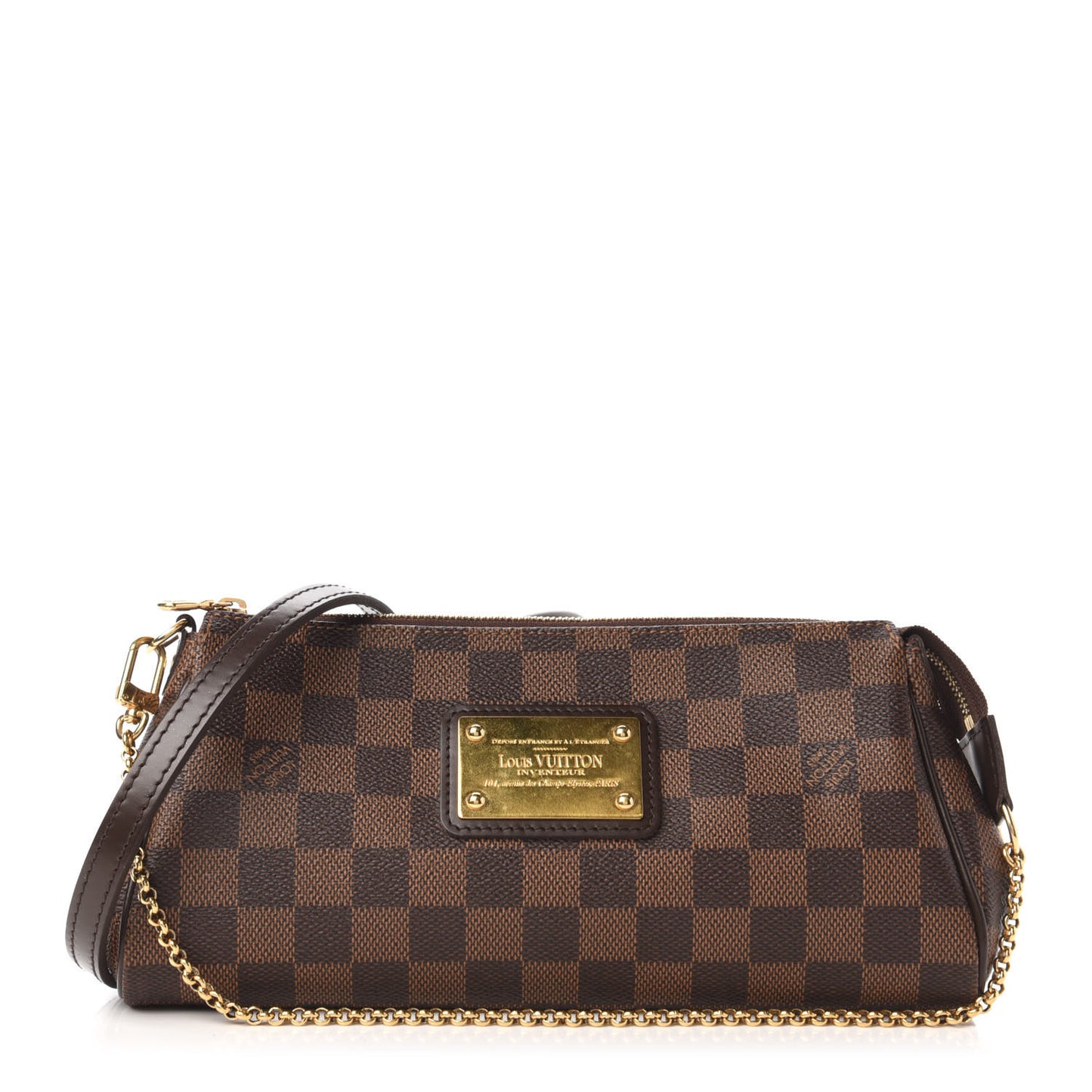 Damier Ebene Eva Clutch