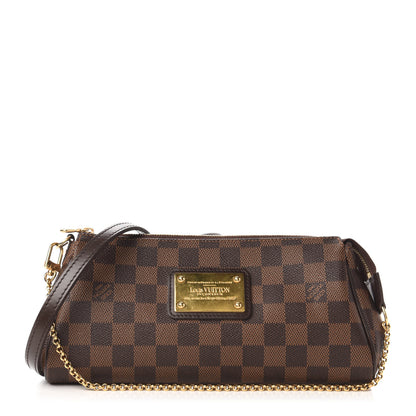 Louis Vuitton Damier Ebene Eva Clutch 1 of 11