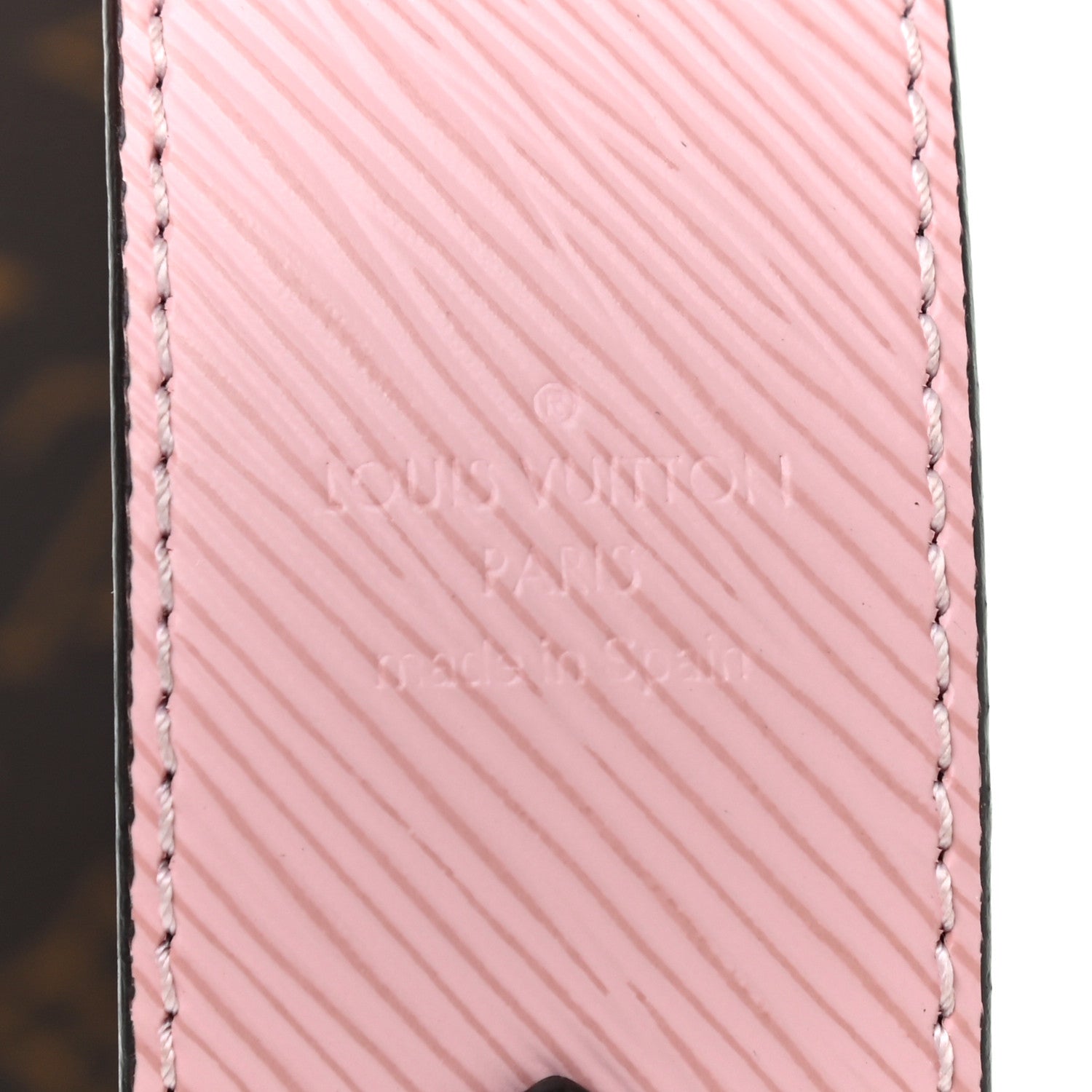 Louis Vuitton Epi Monogram Bandouliere Shoulder Strap Rose Ballerine 3 of 4