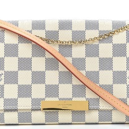 Louis Vuitton Damier Azur Favorite PM 8 of 11