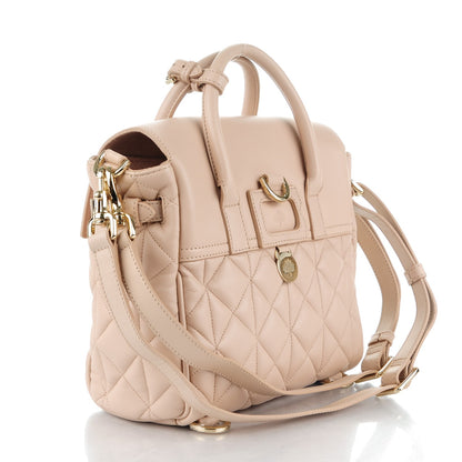 Mulberry Nappa Quilted Mini Cara Delevingne Convertible Bag Oatmeal 3 of 8