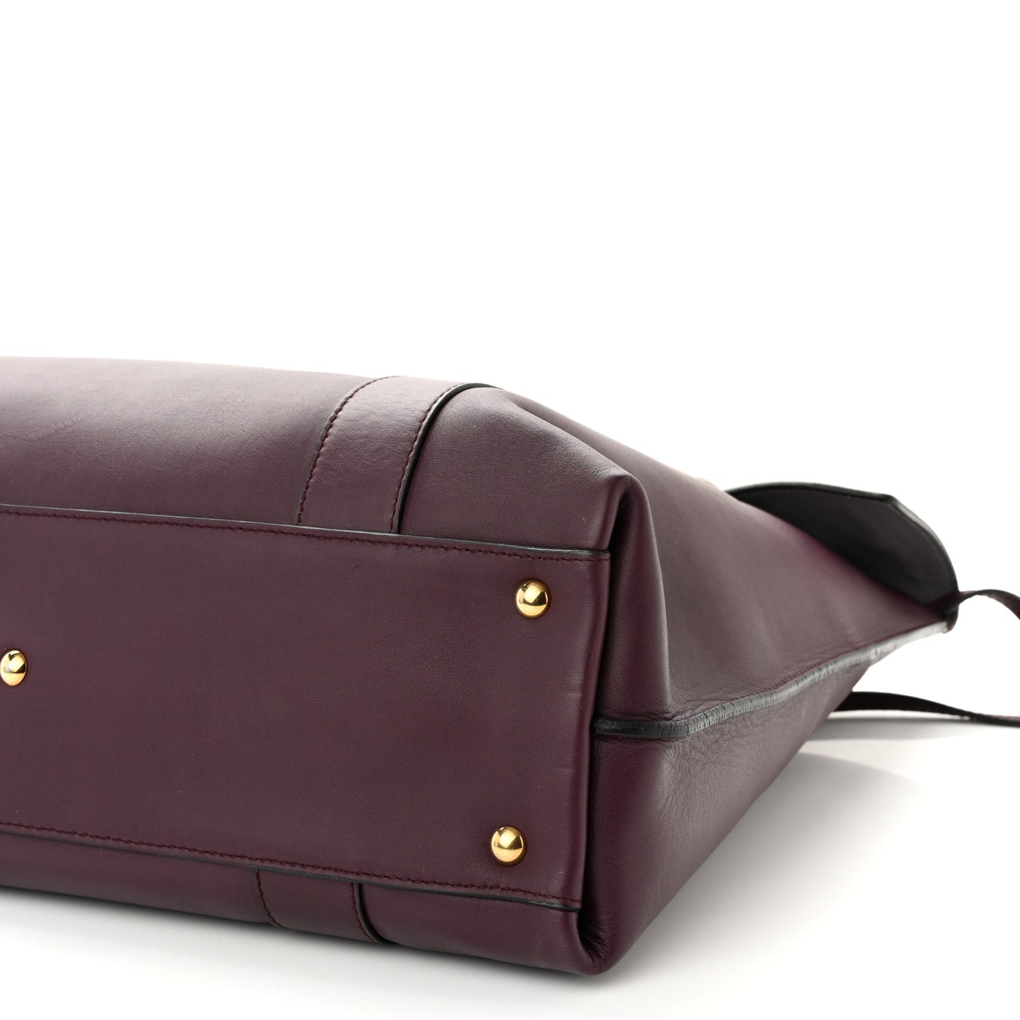 Calfskin Large Sookie Satchel Purple
