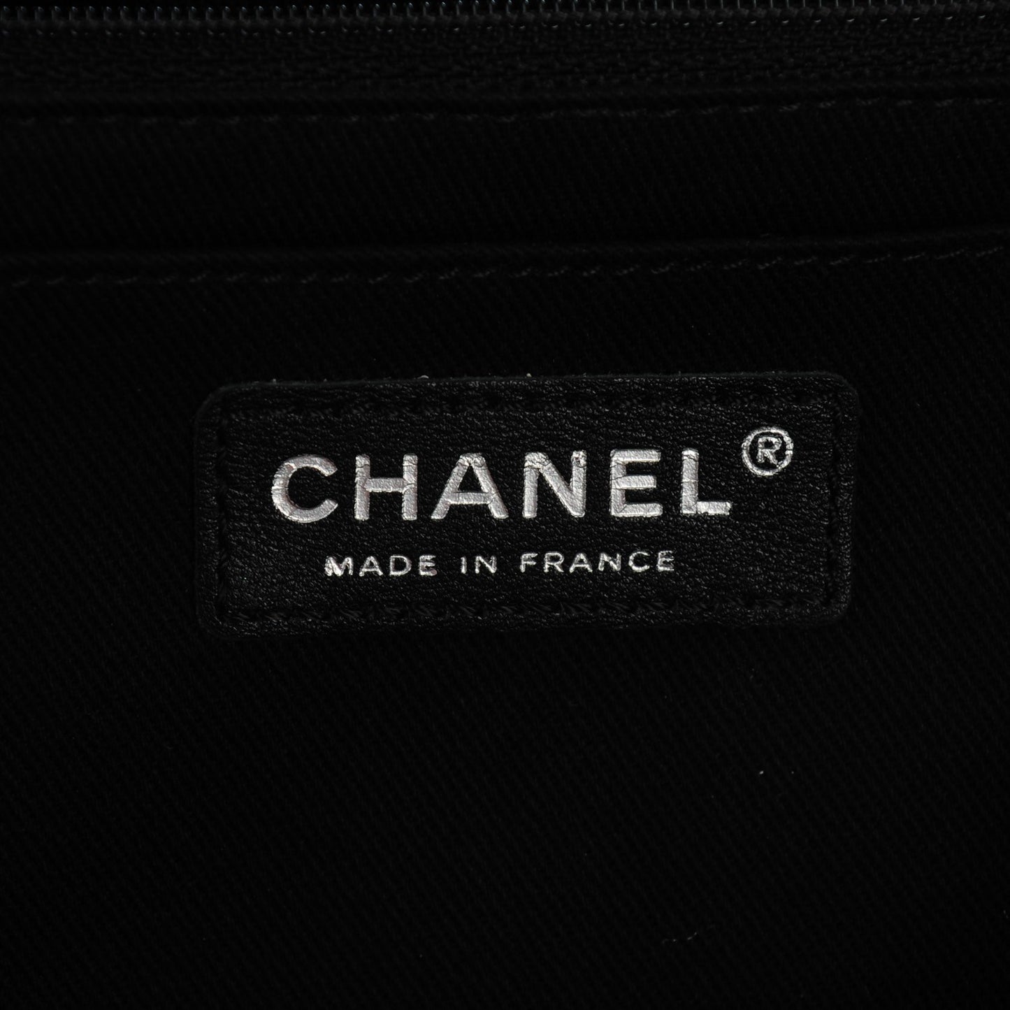 Calfskin Quilted In the Business Flap Bag Black