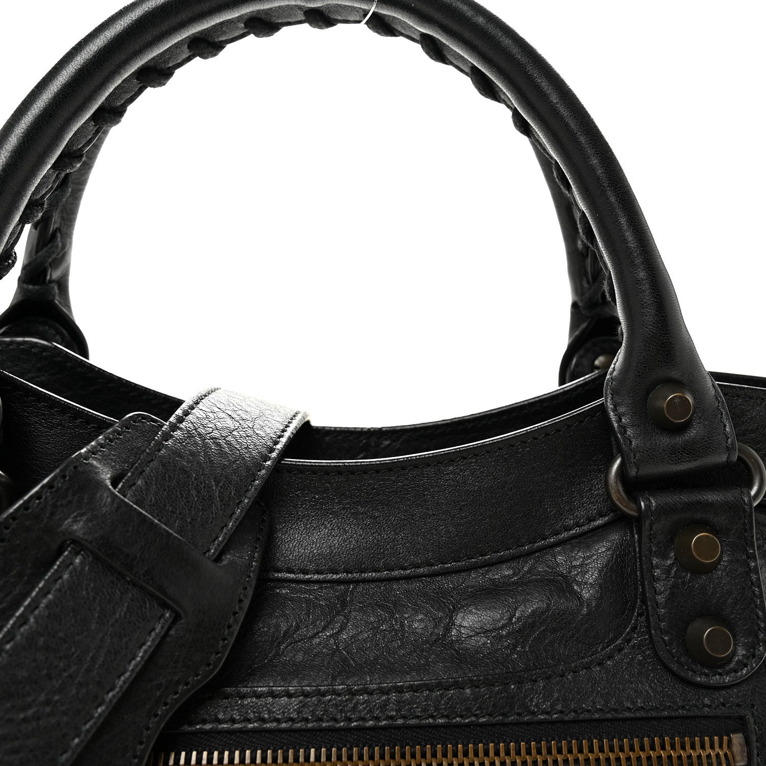 Balenciaga Agneau Classic Hardware Town Black 8 of 10