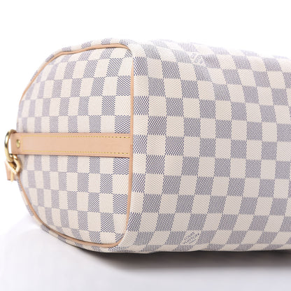 Louis Vuitton Damier Azur Speedy Bandouliere 30 9 of 10