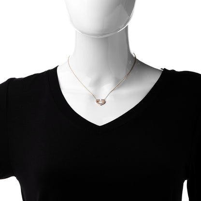 Cartier 18K Yellow Gold Medium Hearts and Symbols Necklace 2 of 7