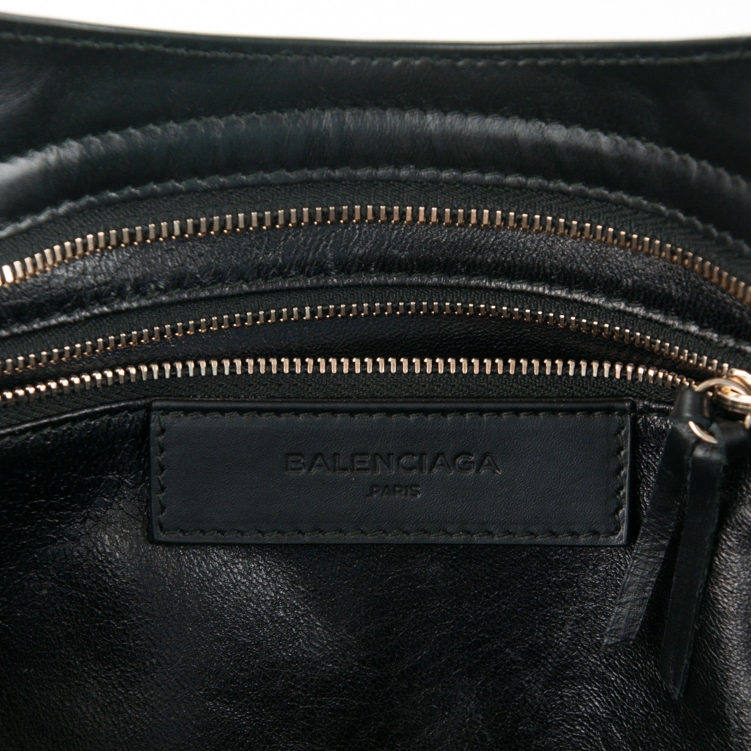 Balenciaga Snakeskin Calfskin Classic Silver Hardware City Bleu Black 7 of 9