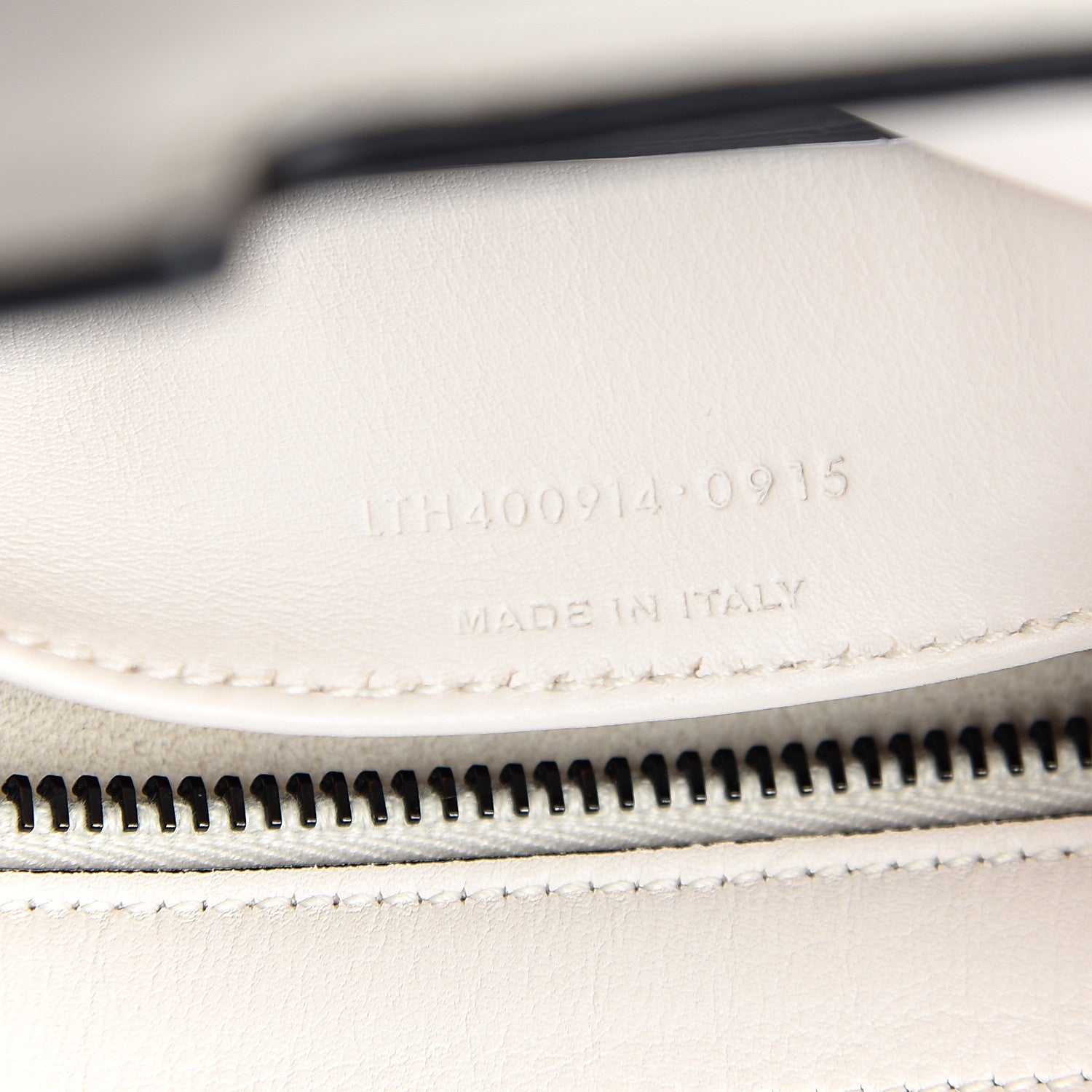 Saint Laurent Smooth Calfskin Baby Cabas Monogram Dove White 6 of 12