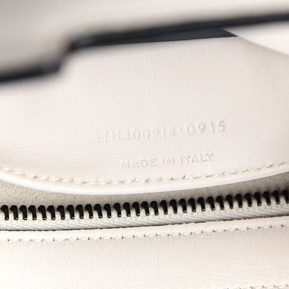 Saint Laurent Smooth Calfskin Baby Cabas Monogram Dove White 6 of 12