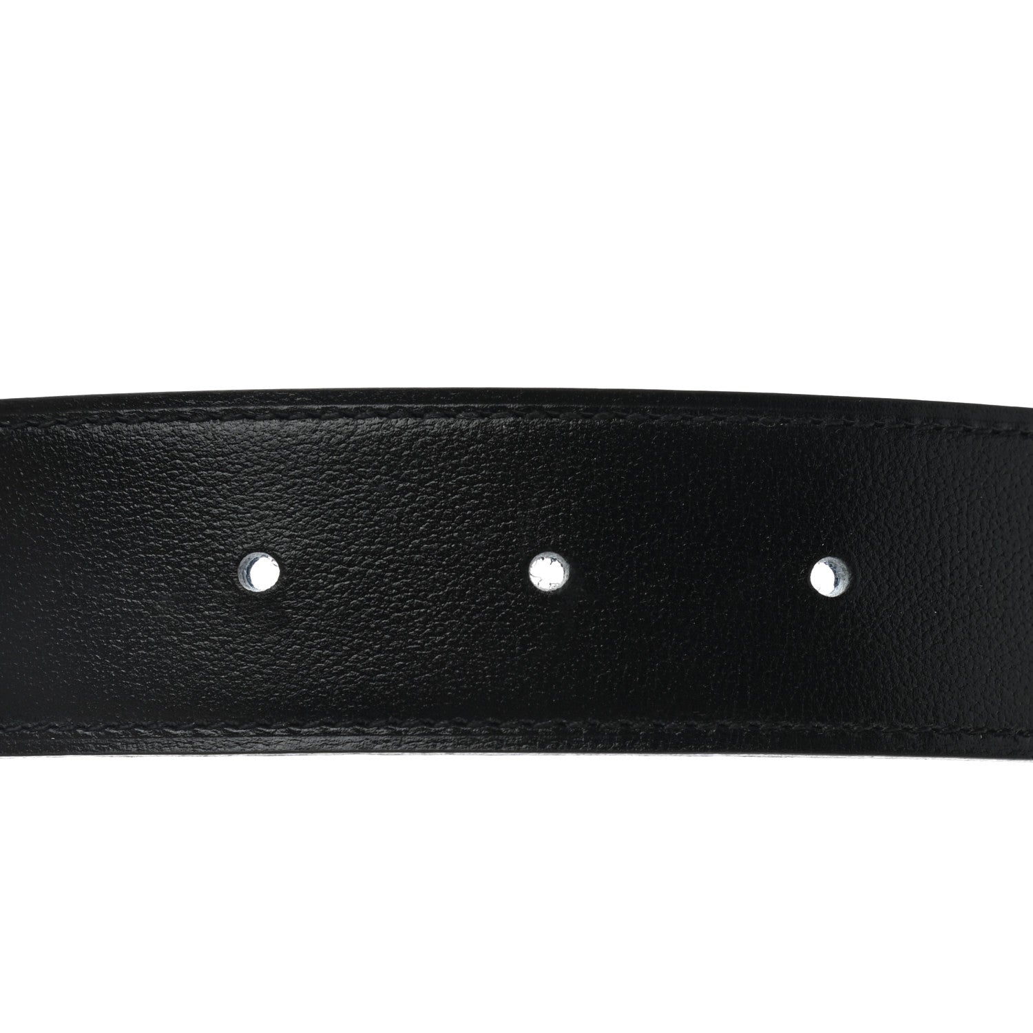 Hermes 135 Togo 32mm Matte H Belt 105 Black Bleu De Prusse 6 of 6