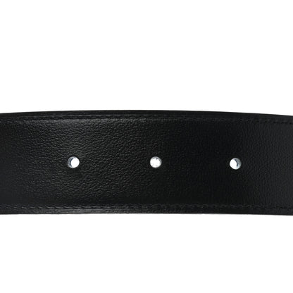 Hermes 135 Togo 32mm Matte H Belt 105 Black Bleu De Prusse 6 of 6