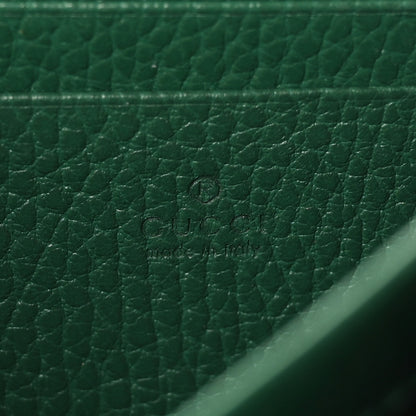 Gucci Calfskin Mini Dionysus Chain Wallet Emerald 7 of 10