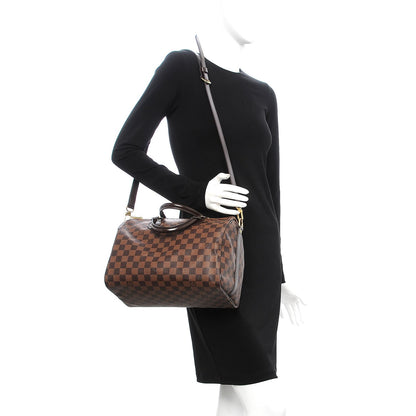 Louis Vuitton Damier Ebene Speedy Bandouliere 30 2 of 7