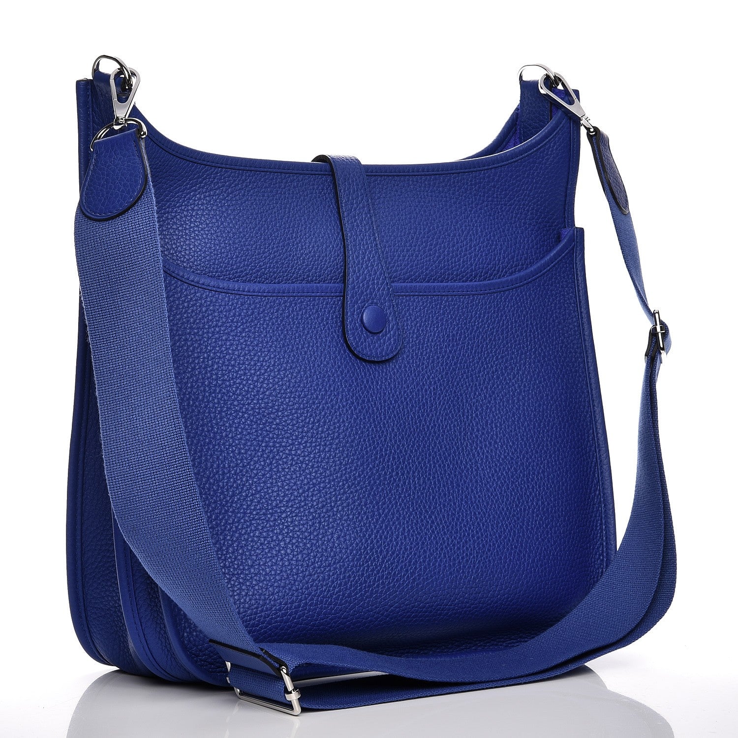 Hermes Epsom Evelyne III GM Bleu Electrique 4 of 10