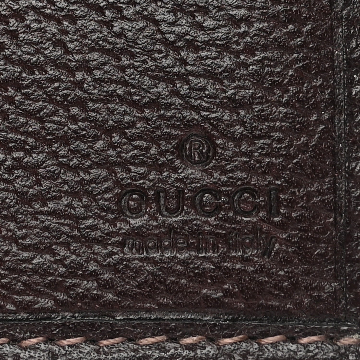 Gucci Monogram Abbey Continental Wallet Dark Brown 6 of 7