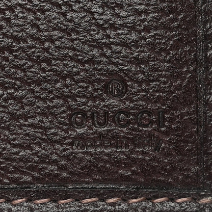 Gucci Monogram Abbey Continental Wallet Dark Brown 6 of 7