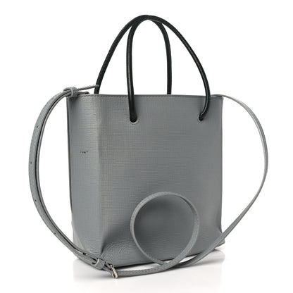 Balenciaga Calfskin Logo XXS Shopping Tote Gris Fossile 3 of 11
