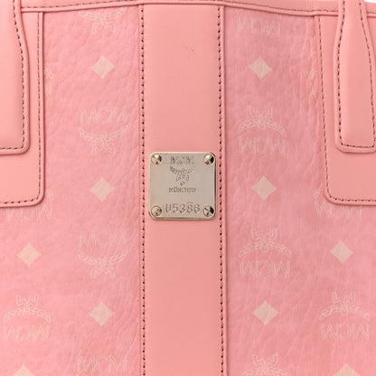 MCM Visetos Medium Liz Reversible Shopper Tote Pink 9 of 15